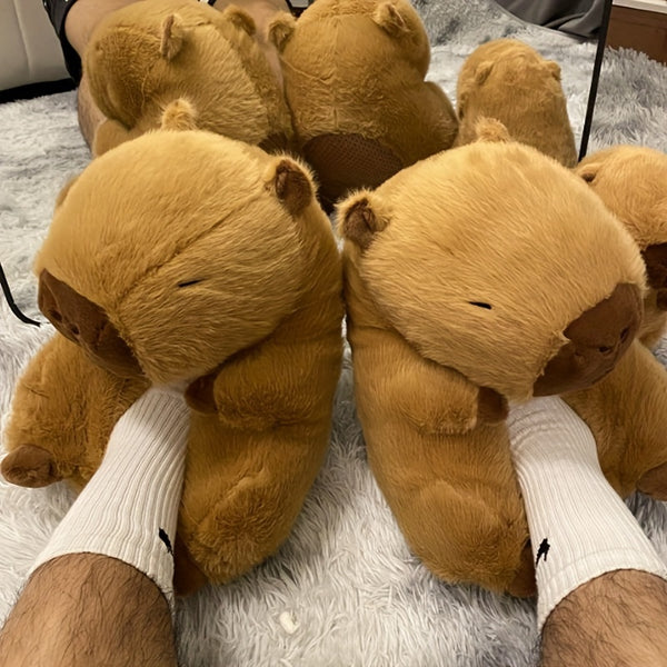 CAPIBARA HUG SLIPPERS
