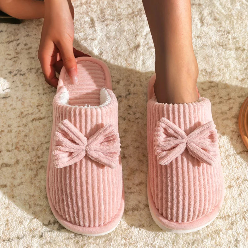 BOW SLIPPERS