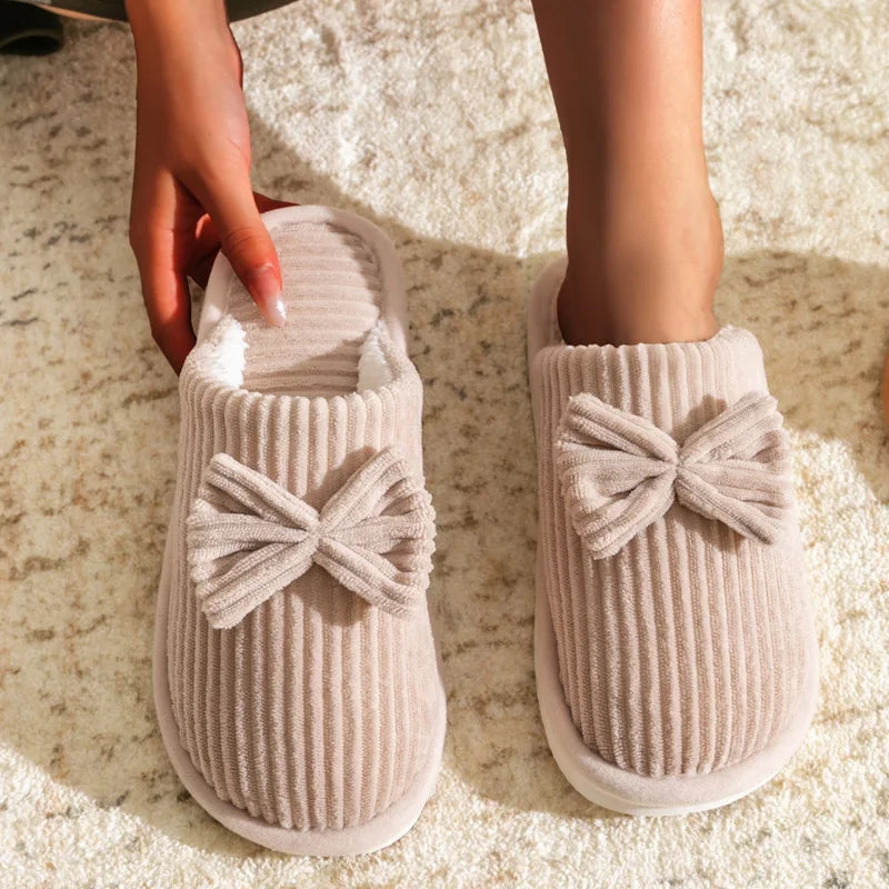 BOW SLIPPERS