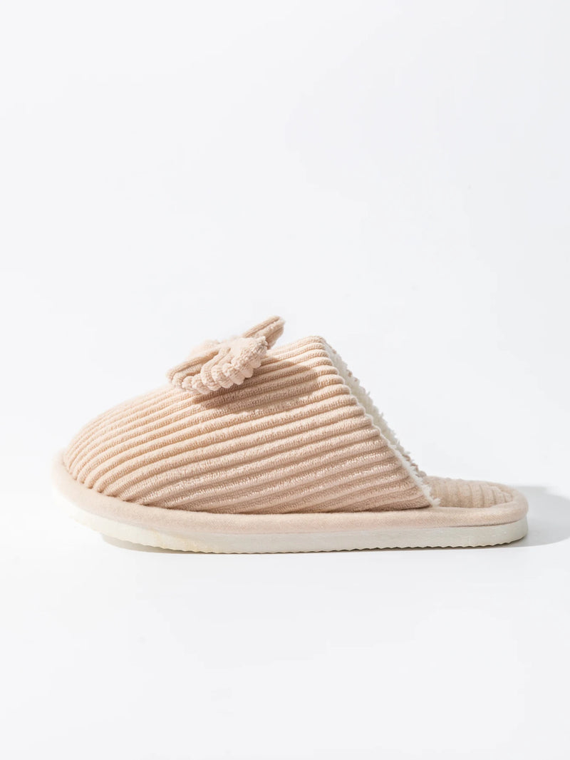 BOW SLIPPERS